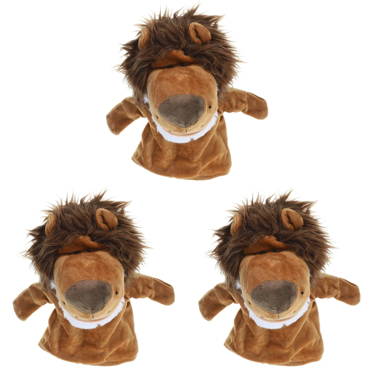 

Набор из 3 плюшевых игрушечных животных, 25x24x19 см