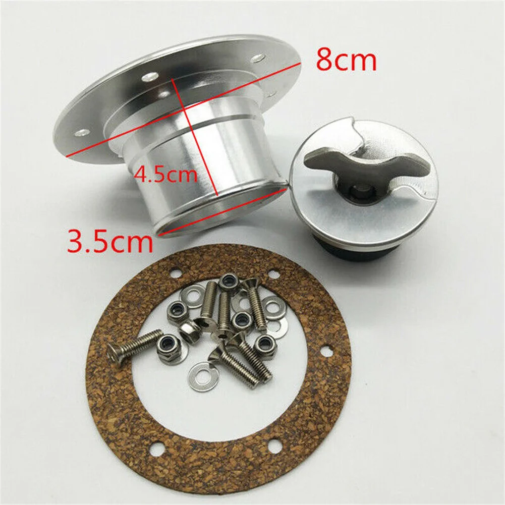 

Billet Fuel Cell Cap 1pcs 8CM Accessories Aluminum Alloy Fuel Replacement