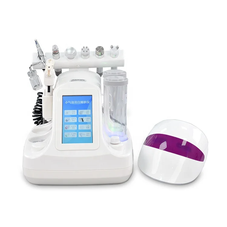 

Newest Product 8 In 1 Small Bubble Cleaning +BIO Face Lifting Micro Beauty Device