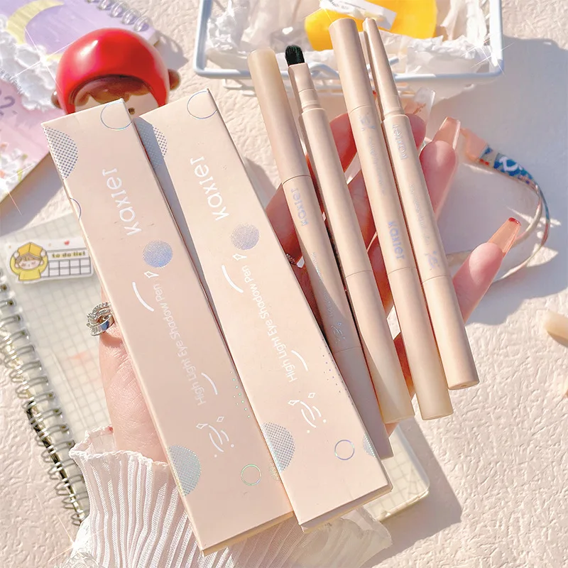 

1 шт., Перламутровые тени для век цвета шампанского