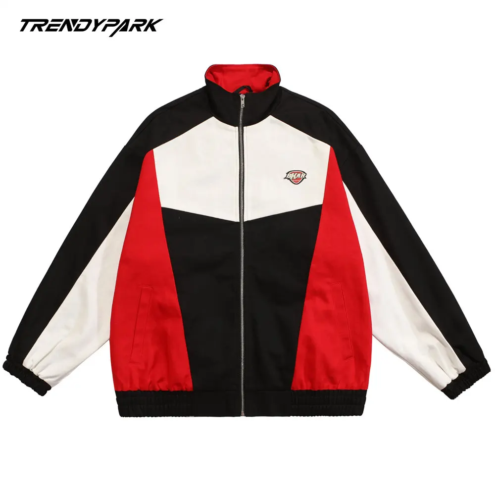 

AAAAMen's Jacket Vintage Letters Embroidery Motorcycle Jackets for Men 2022 Autumn Harajuku Streetwear Casual Pu Faux Leather