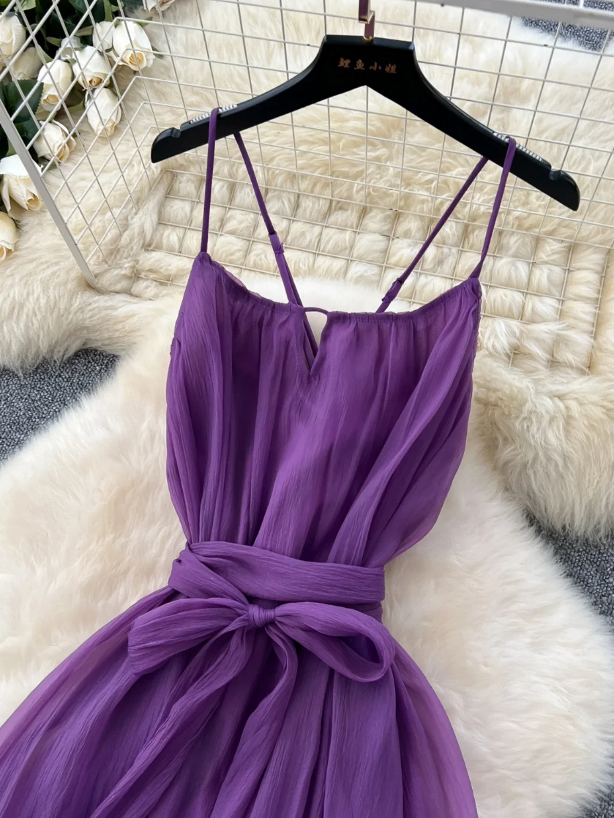 Фиолетовое платье феи Foamlina новинка 2025 высокое качество праздничное с