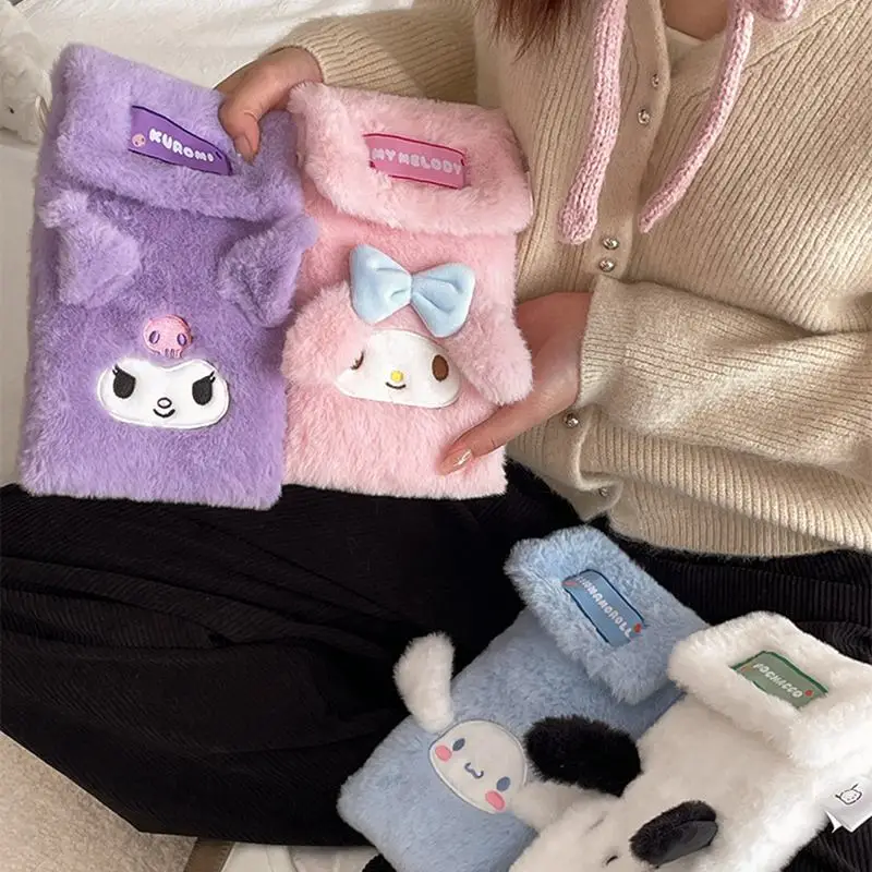 Sanliou осенне-зимняя плюшевая сумка можно носить по диагонали милая мультяшная