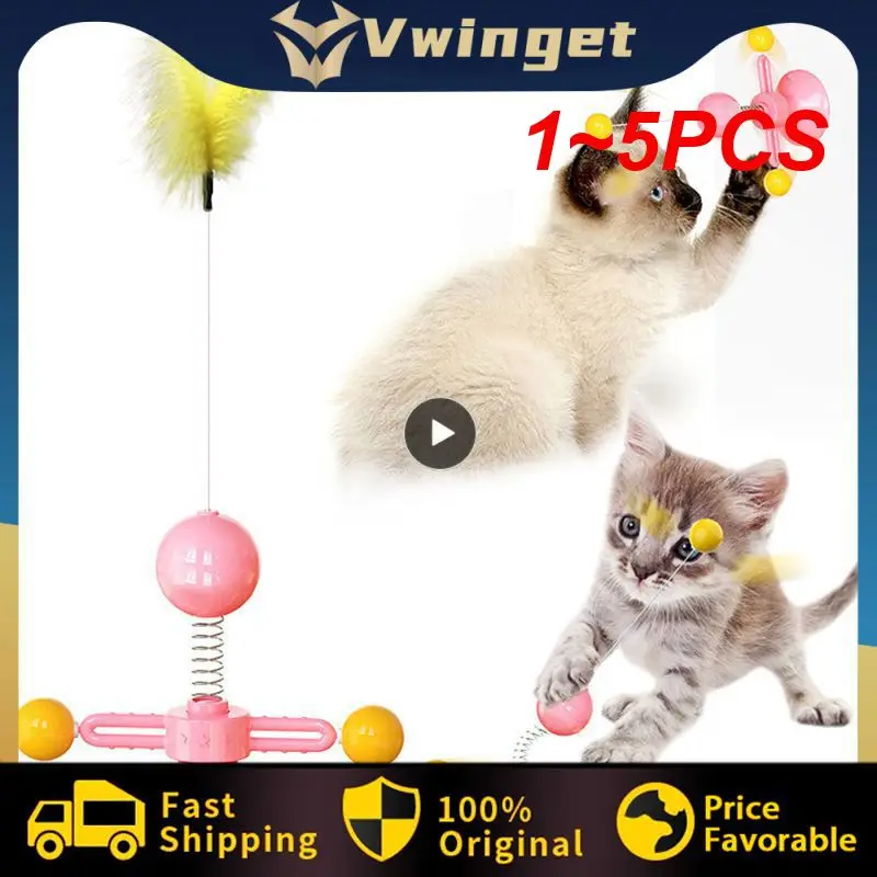 

1 ~ 5 шт. стакан качели игрушки для кошек котят интерактивная игрушка робот баланс фонарь дропшиппинг искусственные собаки