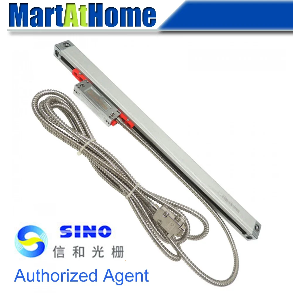 SINO KA-300 5 в УЦИ решетчатая линейка линейный датчик перемещения 420 мм мкм с защитной
