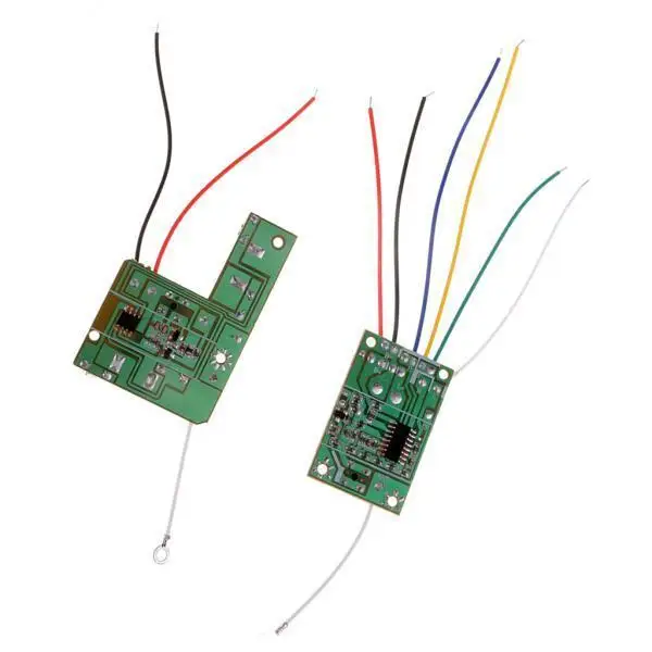 

2x40MHZ 4CH Remote Controller Receiver Board with Antenna