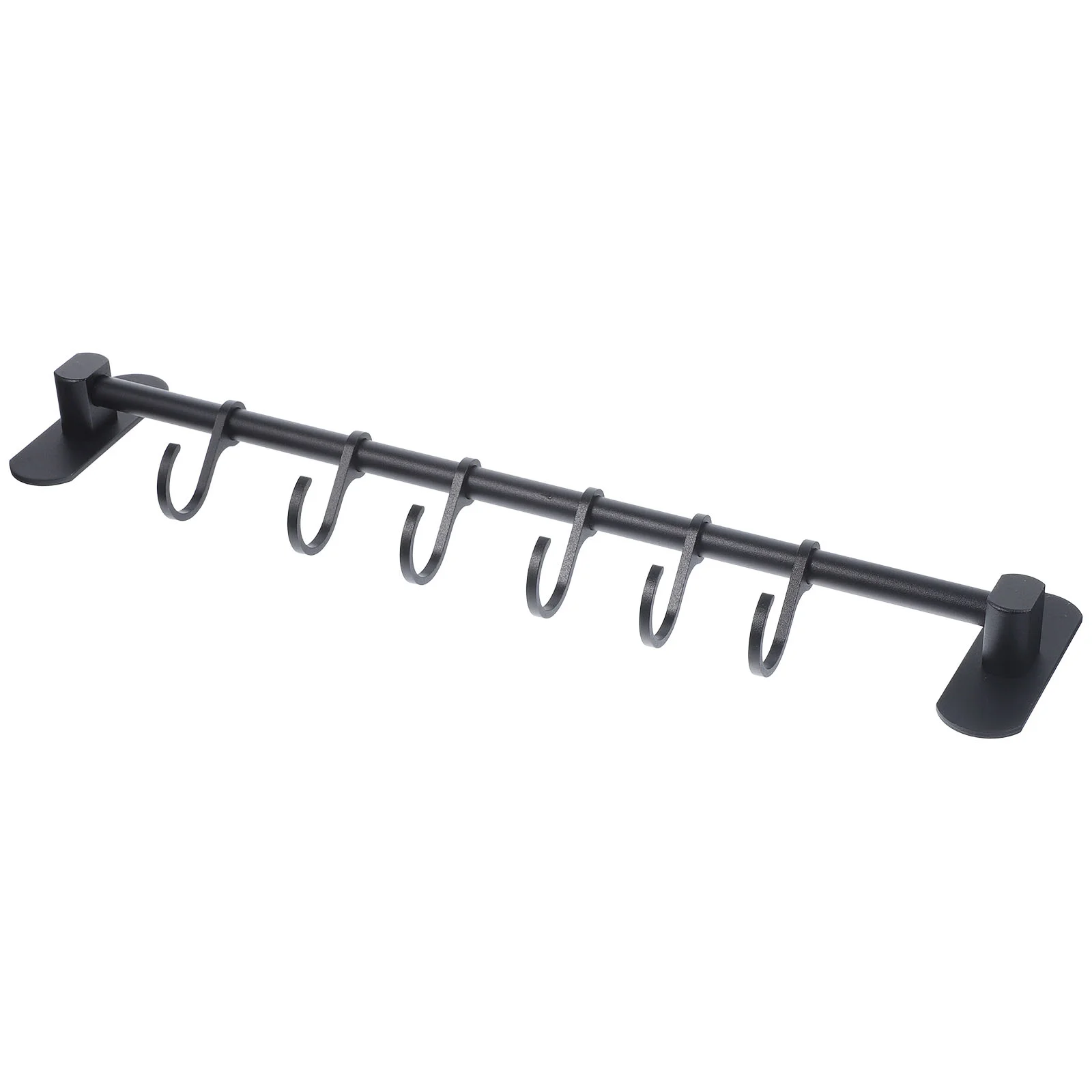 

Kitchen Utensil Rack Kitchenware Hook Hanger Metal Cabinet Cup Hooks Aluminum Alloy Wall-mounted Tool Hook