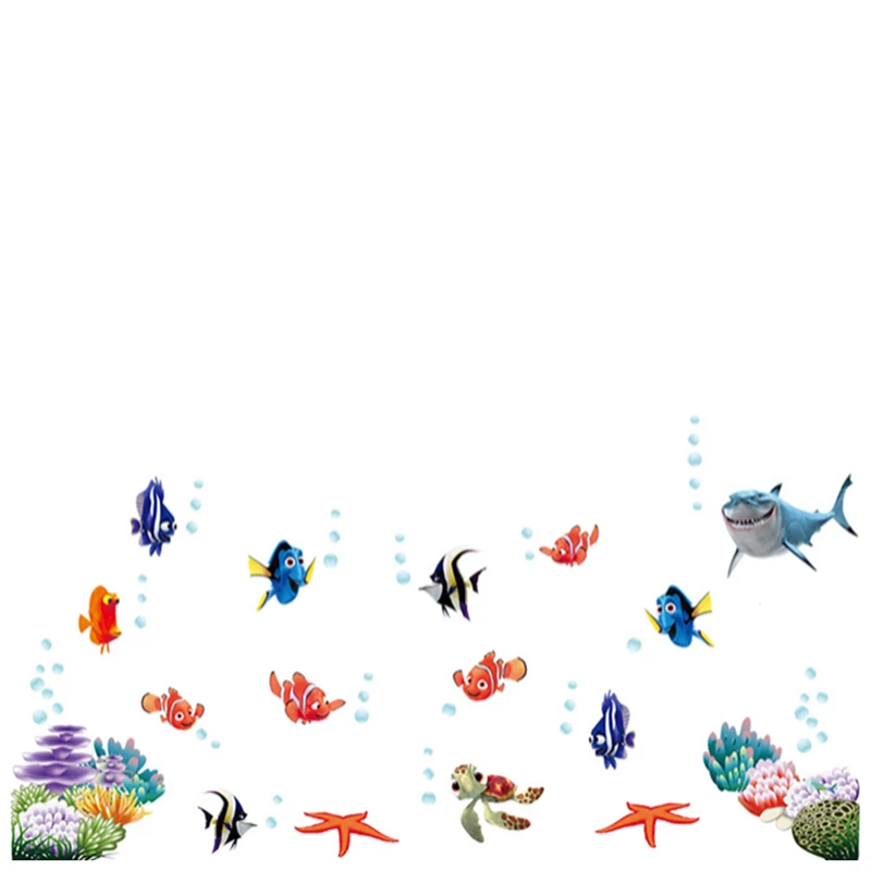 3D обои для украшения дома морская звезда рыба черепаха