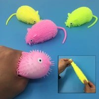 10pcs mouse squishy toy slow rebound anti stress mesh face reliever flour ball mood squeeze relief healthy vent decompression