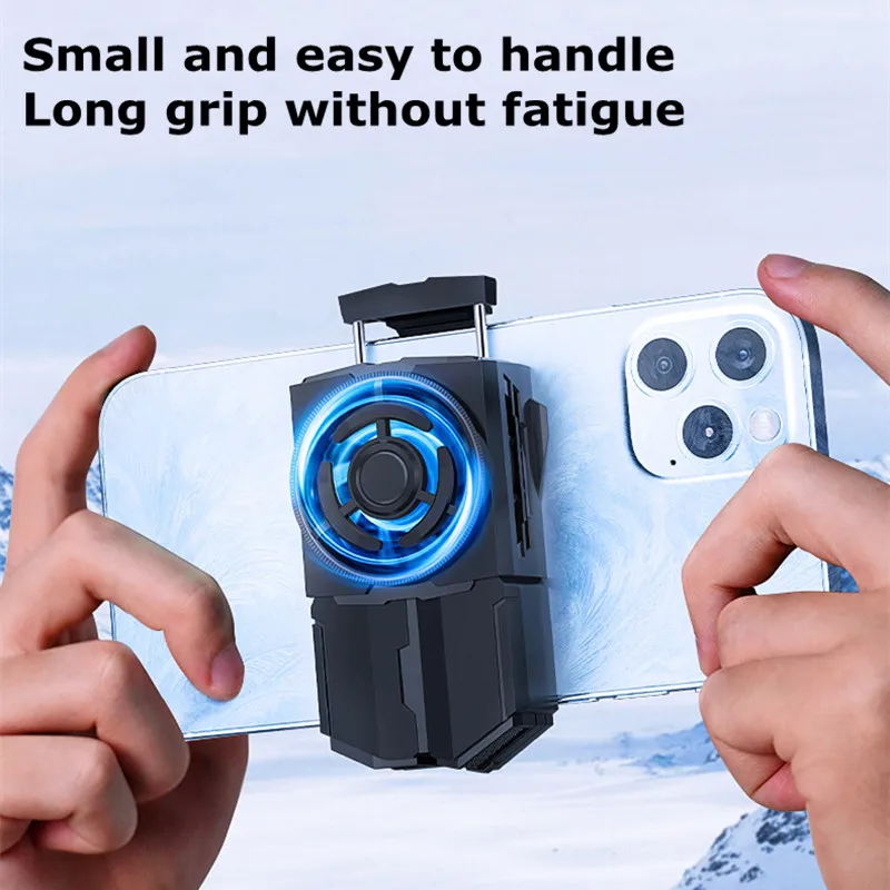 

2023 NEW Mobile Phone Semiconductor Back-clip Cooling Fan Radiator for PUBG Game Cooler for IPhone Samsung Xiaomi Cool Heat Sink
