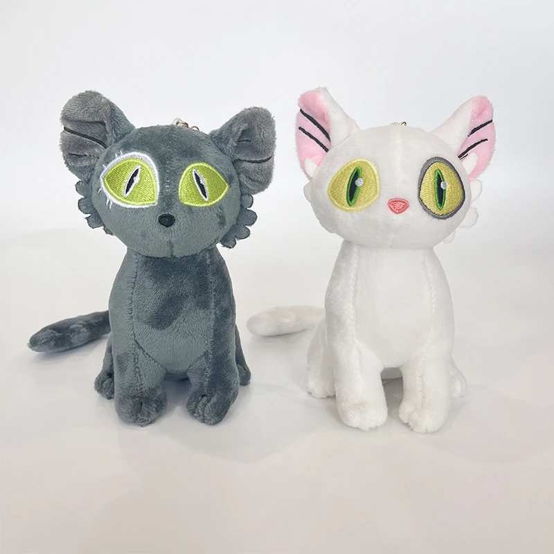 

2023 New 15cm Suzume No Tojimari Plush Toy Daijin Cat and Sadaijin Black Cat すずめ Movie Character Kids Birthday Gifts
