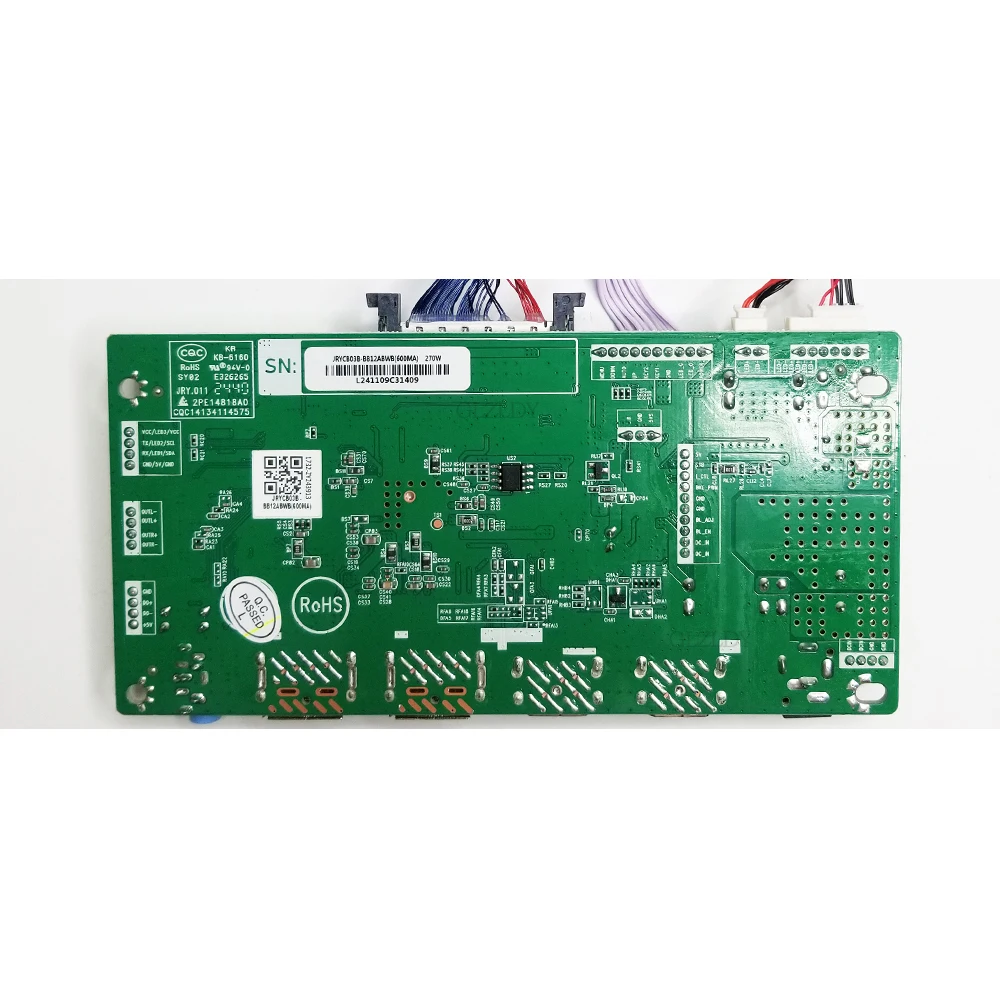 Плата ЖК-контроллера для 27-дюймового LM270WQA-SSA1 SSA2 2K 2560*1440 @ 165 Гц, плата драйвера ЖК-экрана 2 * HDMI 2 * DP, киберспортивный монитор, сделай сам (art.: 3920cd7d8bfaa) - 3920cd7d8bfaa