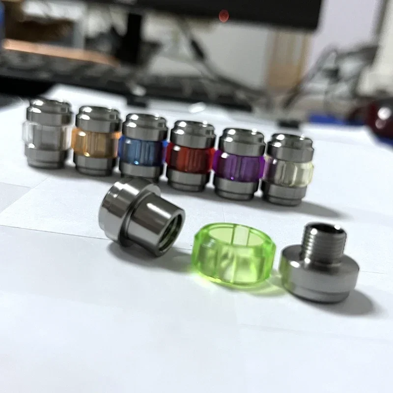 EDC титановый сплав планет нож бусины подвеска искусственное украшение своими