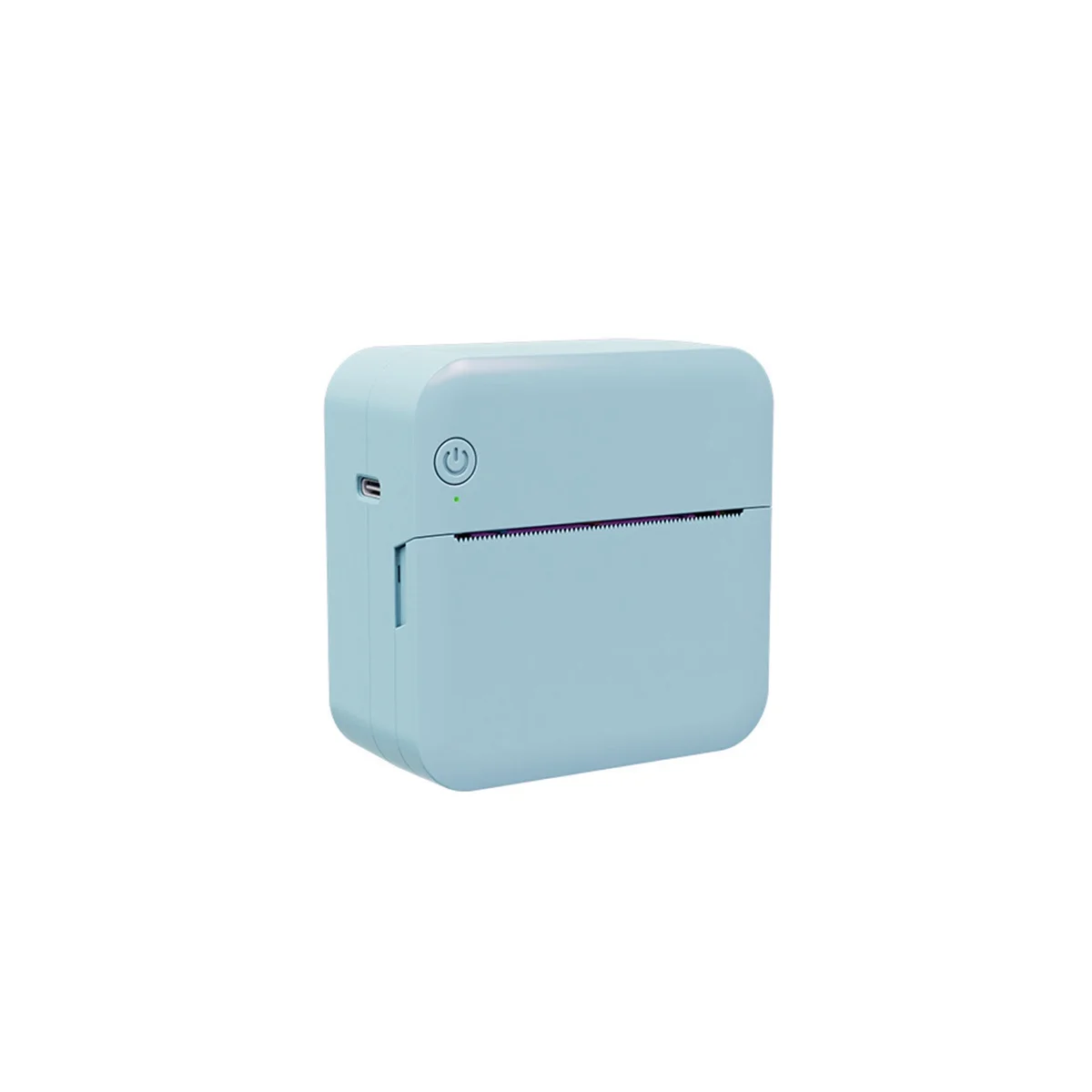 

Mini Pocket Printer Memo Account Photo Printers Portable Bluetooth Thermal Label Printer Small Home Printer Blue