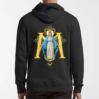 virgin mary hoodies our lady of guadalupe catholic gift graphic vintage hooded sweatshirt soft casual unisex oversized pullover