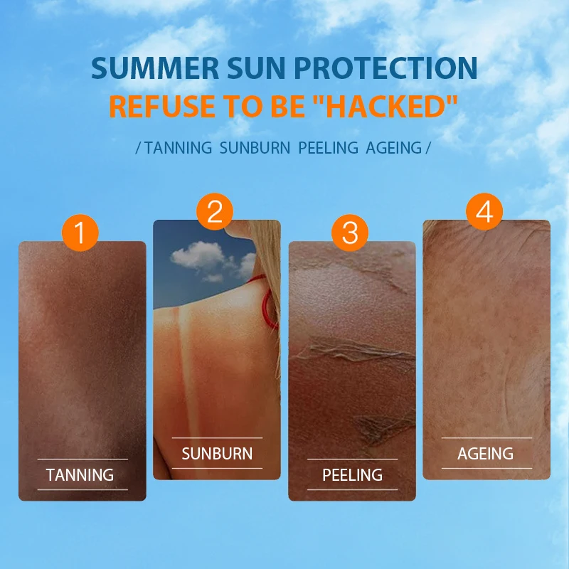 Солнцезащитный отбеливающий крем для лица и тела солнцезащитный от солнца ухода