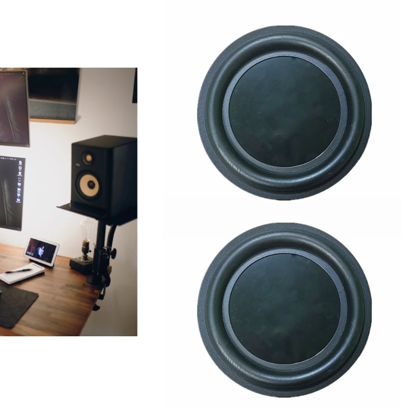 DXAB 2 шт. 5 &quotнизкочастотный громкоговоритель с диафрагмой НЧ-динамики радиатор