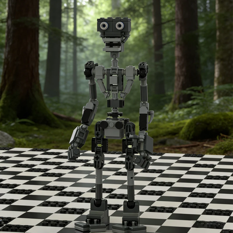 Фото Набор для сборки робота-эндоскелета персонажа из игры, 198 деталей, MOC, конструктор, развивающая игрушка для детей, креативный DIY-набор, подарок №3