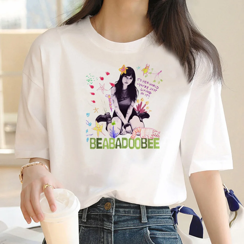 Женская футболка Beabadoobee женская уличная одежда с мотивами из аниме Y2K для девушек