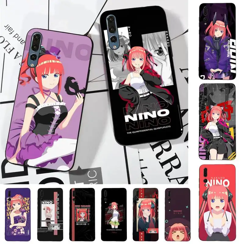 

Nino Nakano Anime Phone Case For Huawei P 8 9 10 20 30 40 50 Pro Lite Psmart Honor 10 lite 70 Mate 20lite