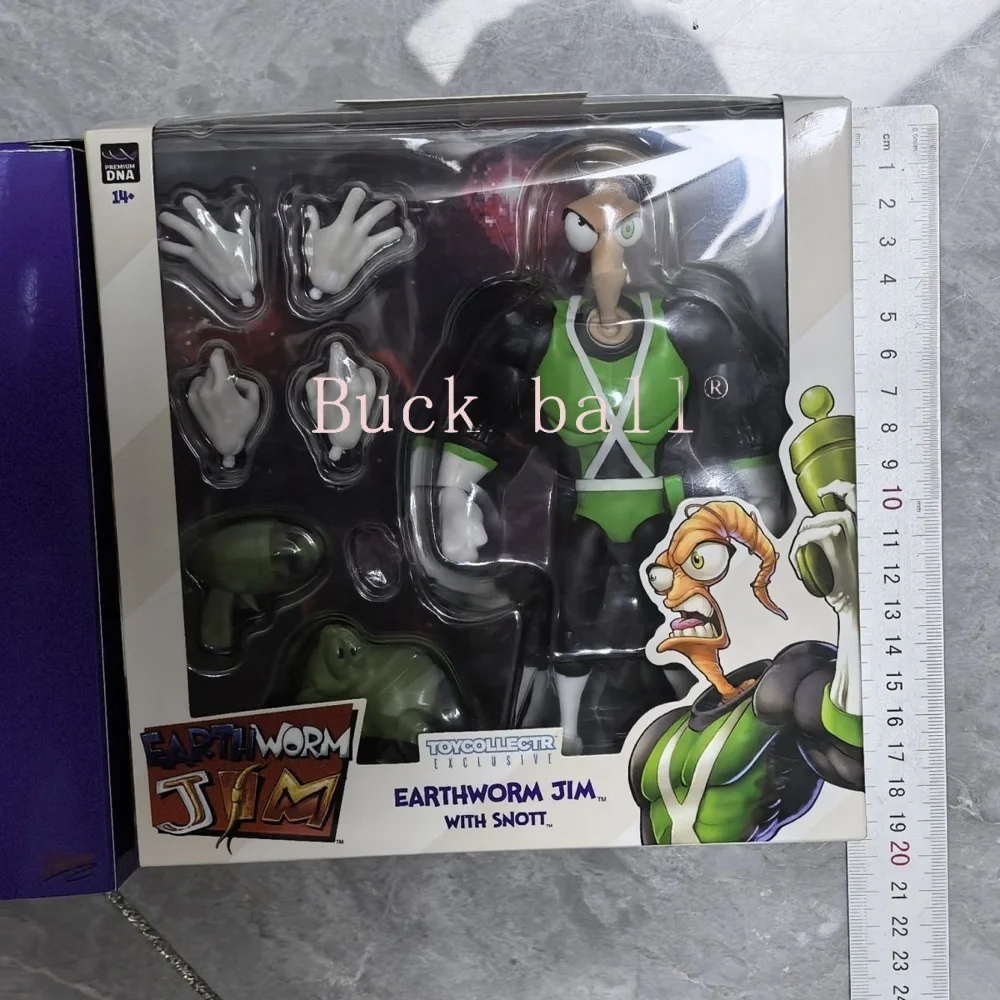 Новые 6-дюймовые фигурки дождевого червя Джим Аниме Фигурка ПВХ Статуя Модель