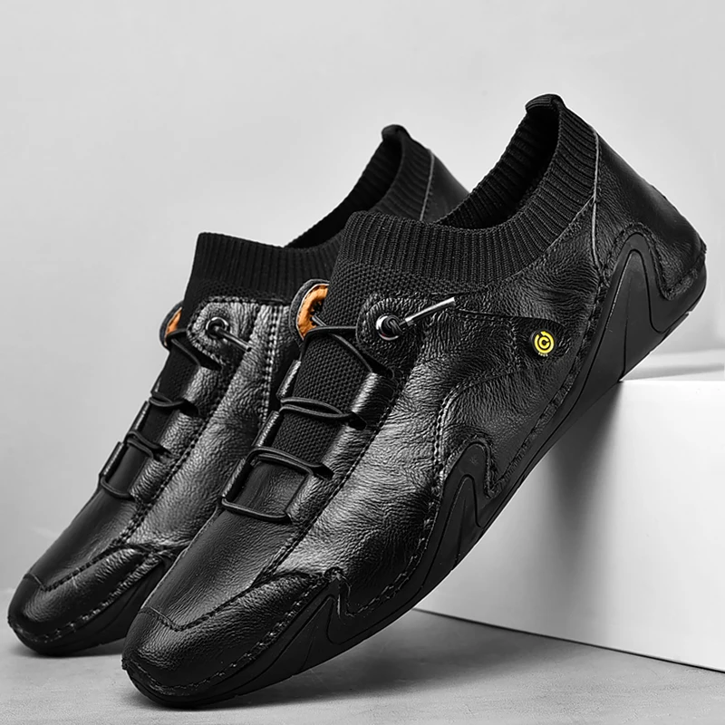 

New Men's Shoes Men Loafers Octopus Shoes Designer Soft Flats Breathable Moccasins Flats Drive Shoes Leather Men Luxury Sneakers