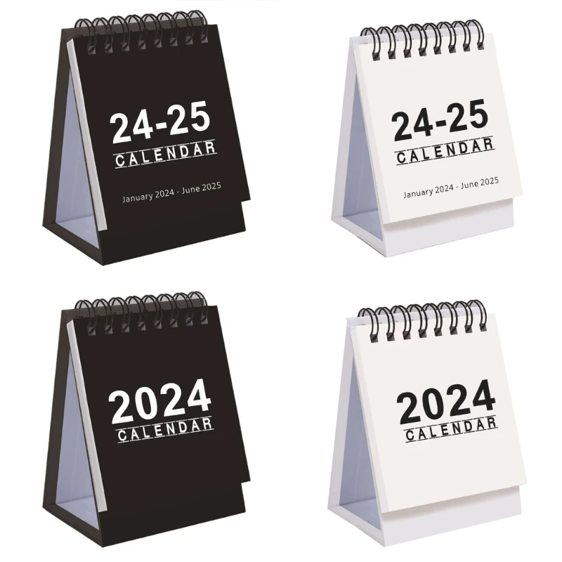 

Большой ежемесячный мини-настольный календарь на 2024 год. Календари на плотной бумаге и в линейку.