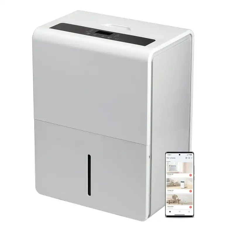 

Pint Dehumidifier with , White, W50D9P2