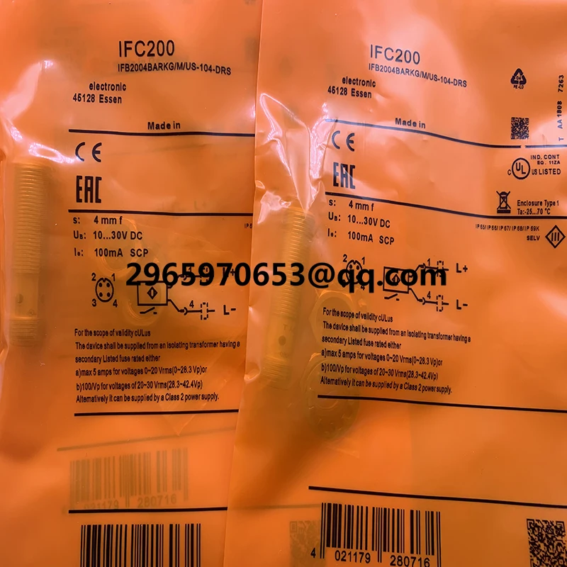 Новый датчик бесконтактного переключателя IFC210 IFC234 IFC205 IFC230 IFC238 IFC211 В наличии