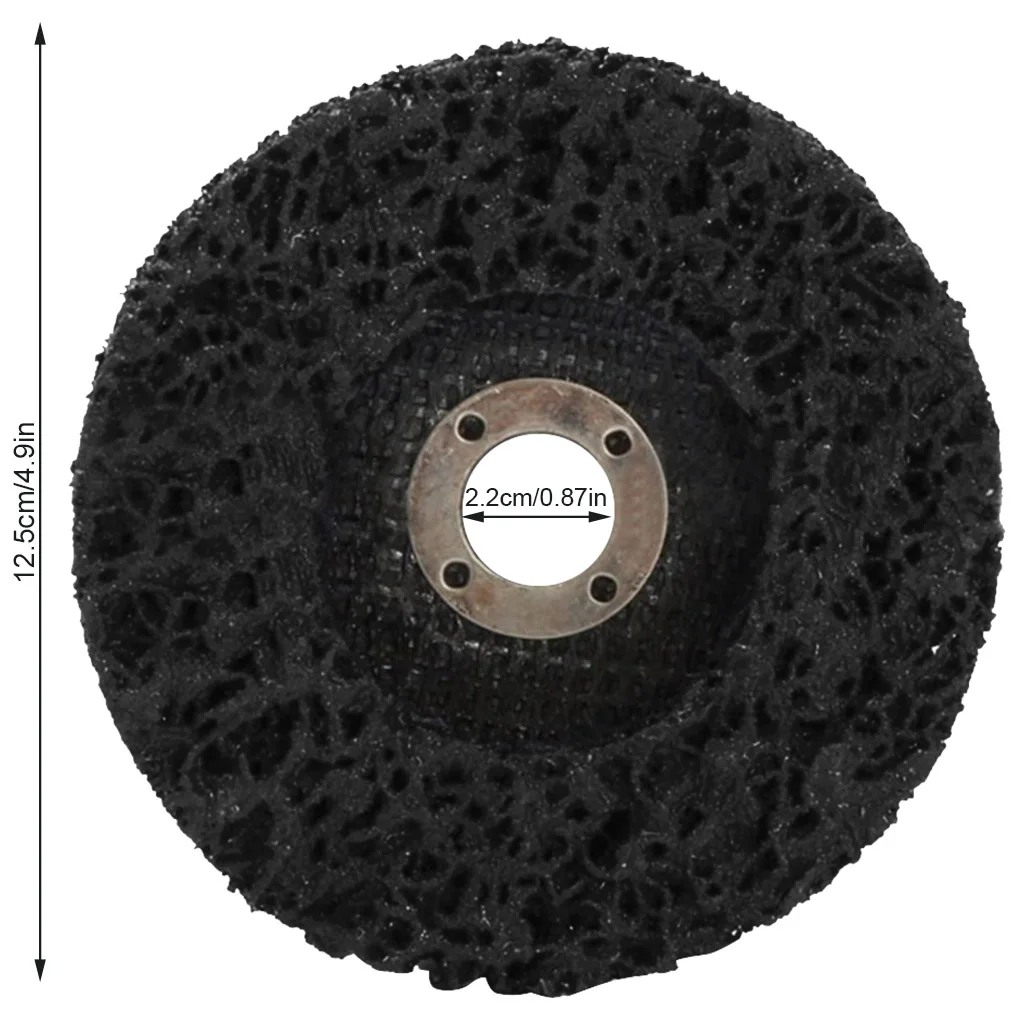 

Sanding Wheel Stainless Steel Polishing Grinding 16/22mm Inner Hole Wear Resistance Tools Buffing Car #125 black