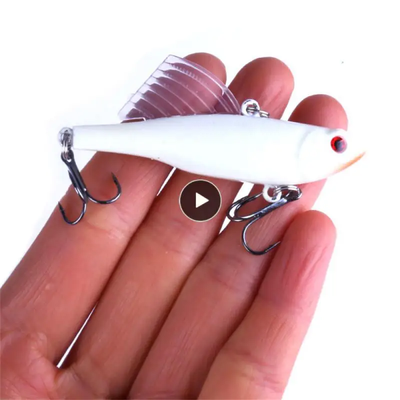 

6.5cm/17.2g Goods For Fishing Fishing Lures Vib Pencil Luya Bait Sink Fake Bait Fishing Gear Plastic 3d Eyes Bionic Bait
