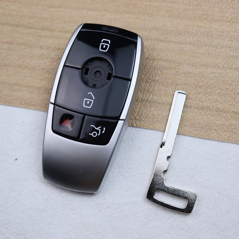 

3/4 Buttons Car Key Housing Key Case Shell for Mercedes-Benz GLC CLE CLA GLB GLS X167 AMG A C E S G Class W177 W205 W213 W222