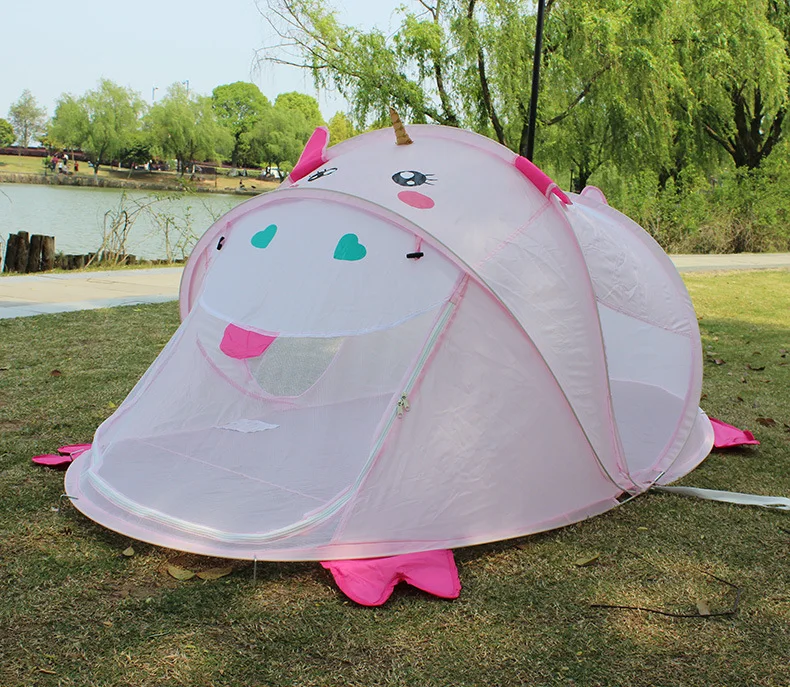 

[TML] Indoor Game Room animal unicorn children tent Kids Playhouse Princess castle Play house travel tent Beach tent outdoor toy