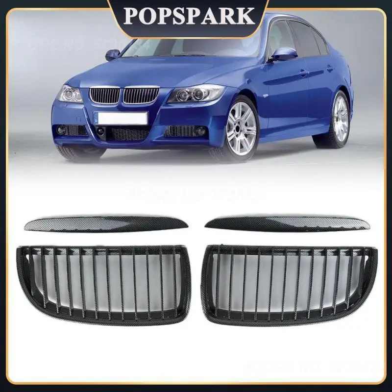 

1 пара, сменная радиаторная решетка Liplasting из углеродного волокна для BMW E90 3 серии Wagon Sedan 2005-2008