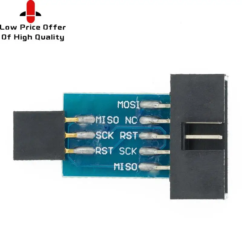 10-контактная 6-контактная плата адаптера + USBASP USBISP AVR программатор USB ATMEGA8 ATMEGA128