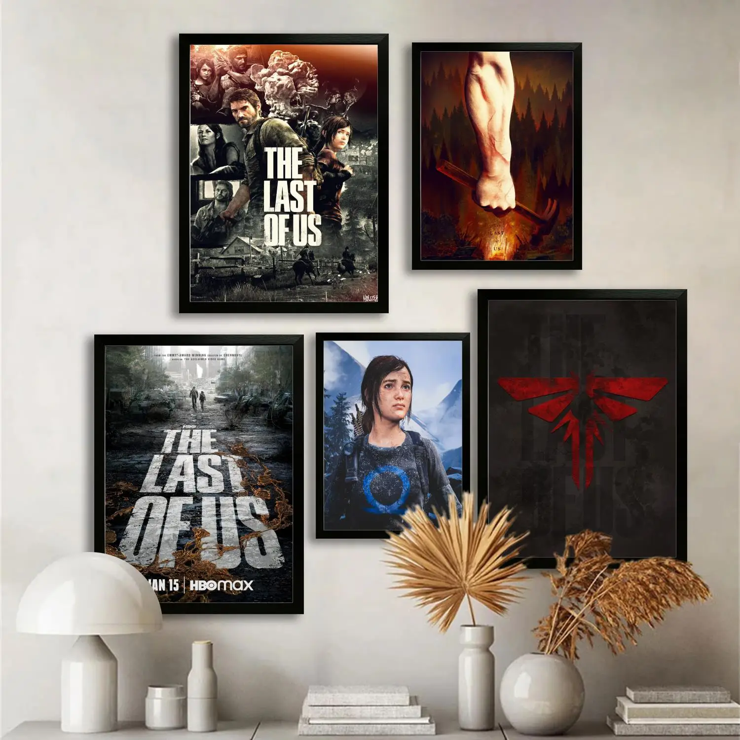 Плакат на холсте The Last Of Us и настенная картина с принтом современные постеры для