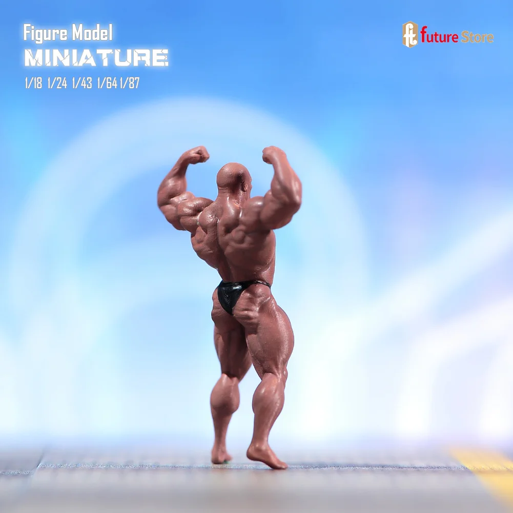 Миниатюрная фигурка муравей Мускулистый мужчина 1/87 1/64 1/43 1/24 1/18