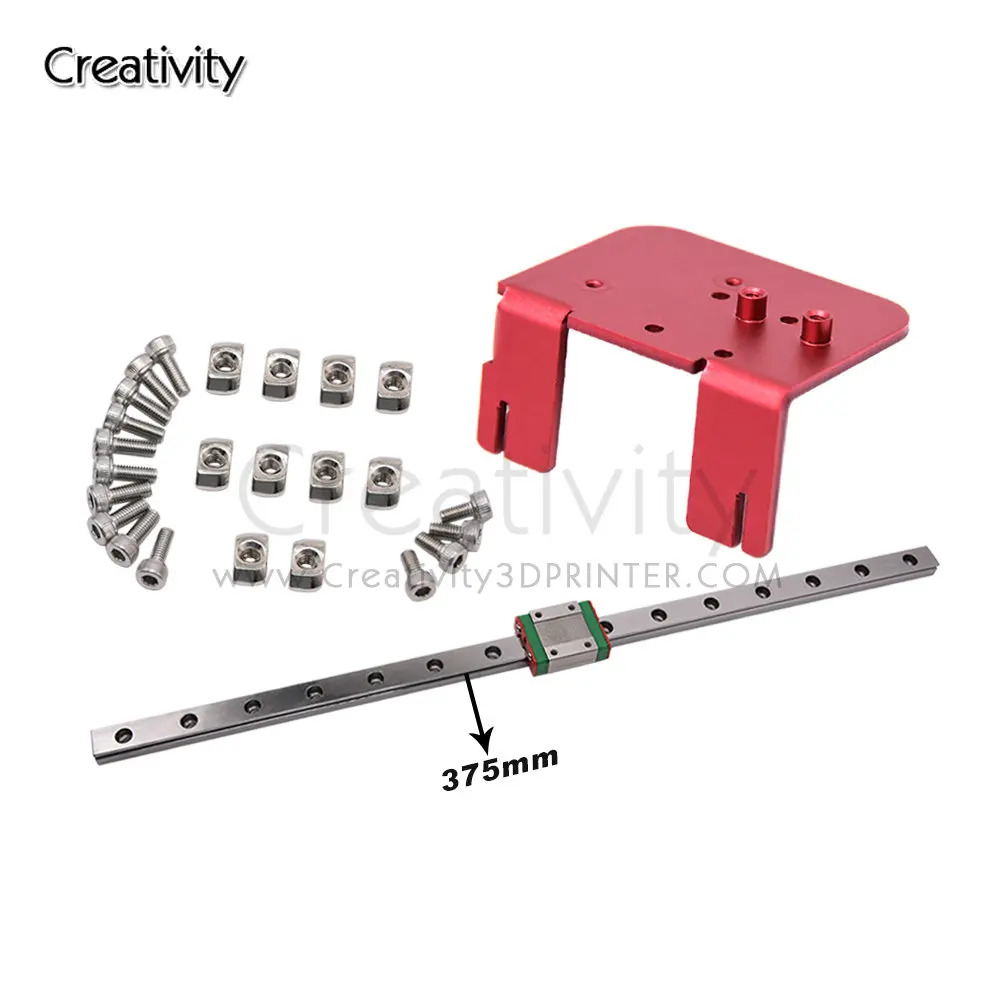 Детали рамы для 3D-принтера линейный рельсовый комплект скольжения + экструдер с