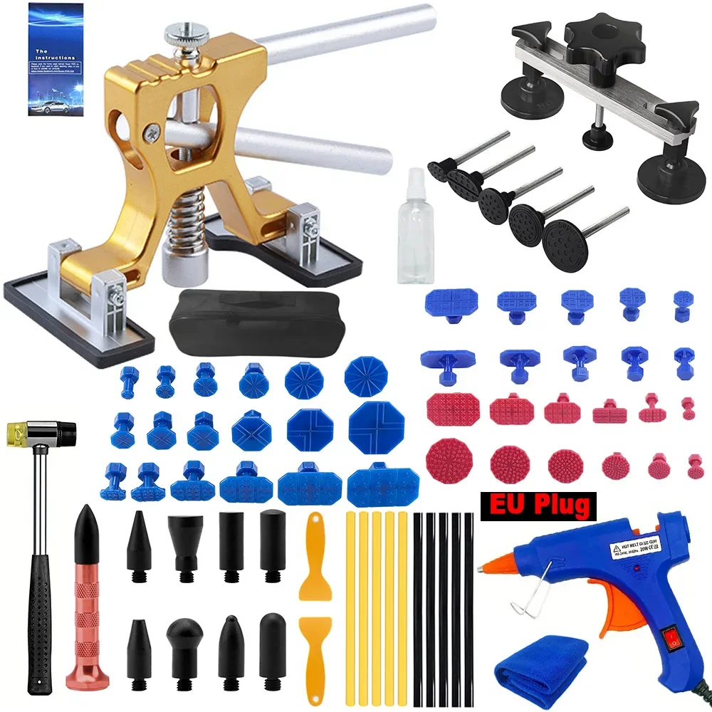 

Новый набор инструментов для удаления вмятин автомобиля, инструмент для ремонта вмятин, съемник вмятин, автокрасочный ремонтный комплект, ремонт присоски для кузова для автомобиля