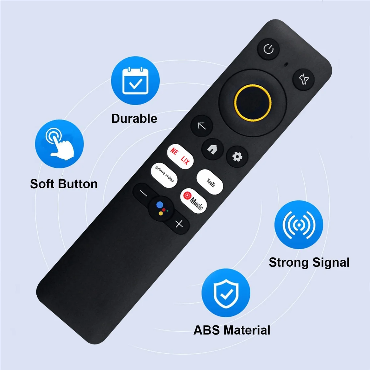 Замените голосовой пульт дистанционного управления REM-V1 для Realme TV Stick 4K RMV2105 Smart