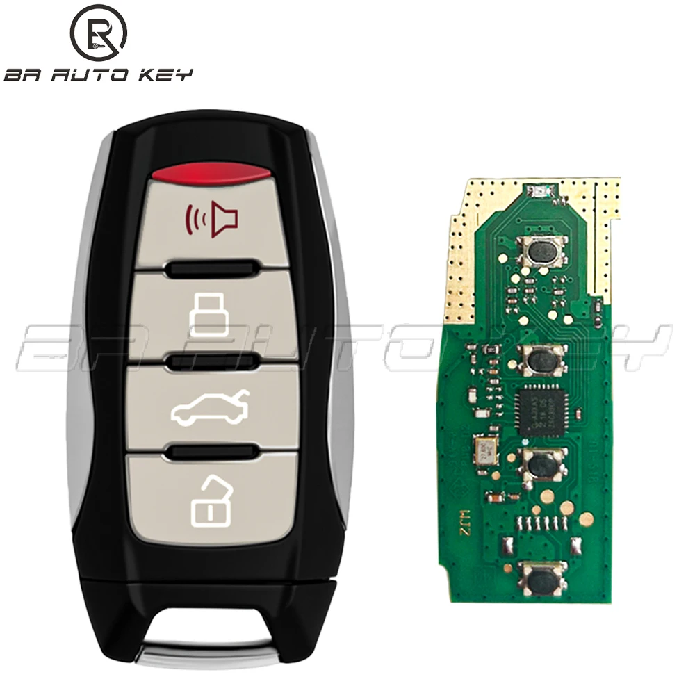 4-кнопочный автомобильный дистанционный брелок для Great Wall Haval Jolion F7 F7X H2S H4 H6 2018 2019 2020 2021 433 МГц ID47/ID4A чип
