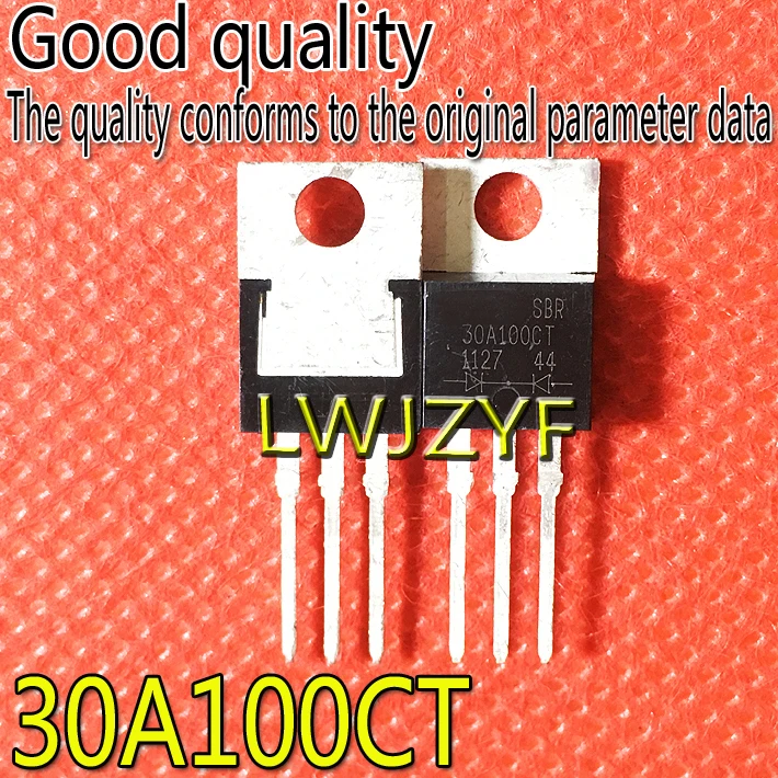 Новый МОП-транзистор 30A100CT SBR30A100CT TO-220, быстрая доставка