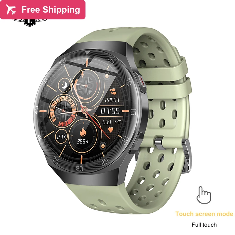 

zuidid New Full Touch Screen Fitness Tracker Smart Watch Men Heart Rate Monitor Blood Pressure Smartwatch For Android iOS+Box