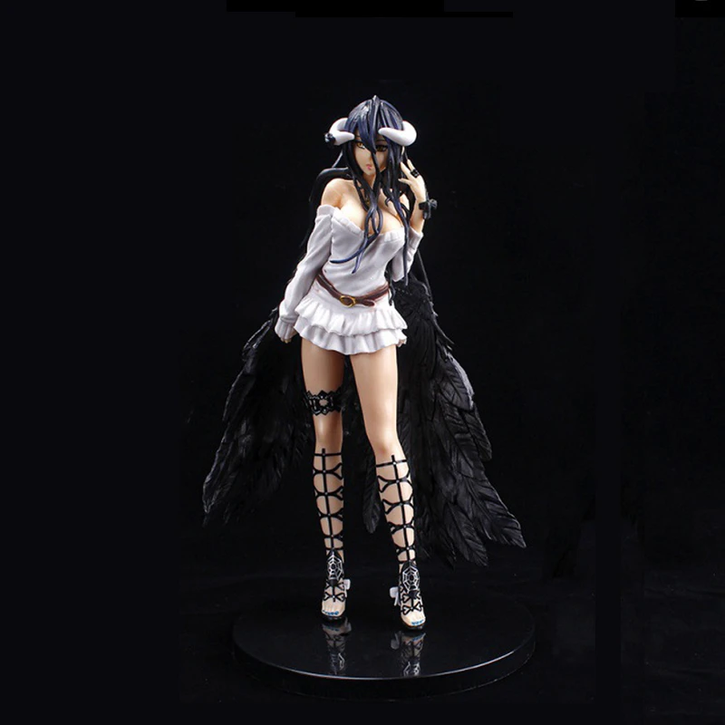 

Overlord III Anime Action Figure Albedo So-Bin PVC Toys Figurine Ainz Ooal Gown Figuras Manga Figma Model Doll Juguete Gift 21cm