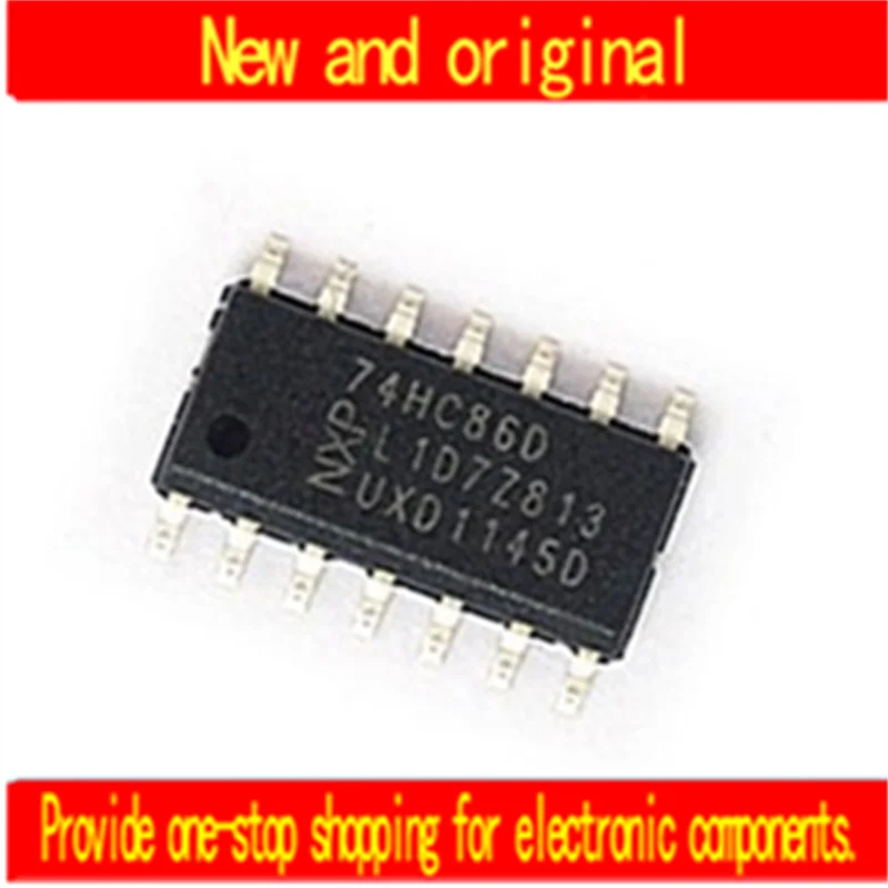 

100pcs/Lot 100% New and Original 74HC 74HC86 74HC86D SOP14 Chipset