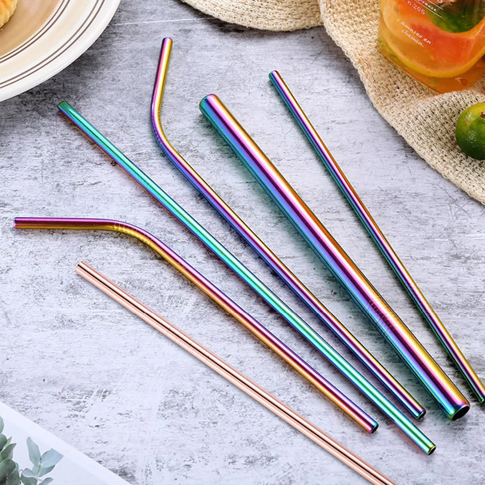 металлические трубочки