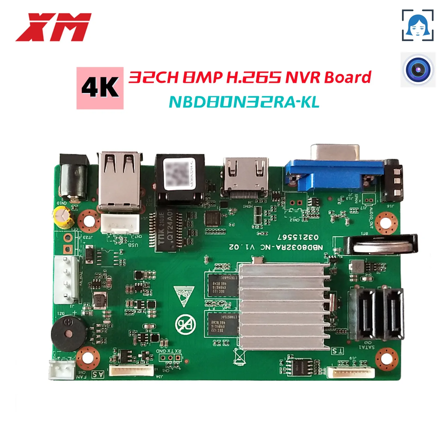 Купить Интеллектуальный анализатор 4K 32 CH * 8MP H.265/H.264 NVR DVR сетевая Цифровая запись Vidoe с SATA линейной IP-камерой XM CMS XMEYE CCTV Скидка Интеллектуальный анализатор 4K 32 CH * 8MP H.265/H.264 NVR DVR сетевая Цифровая запись Vidoe с SATA линейной IP-камерой XM CMS XMEYE CCTV
