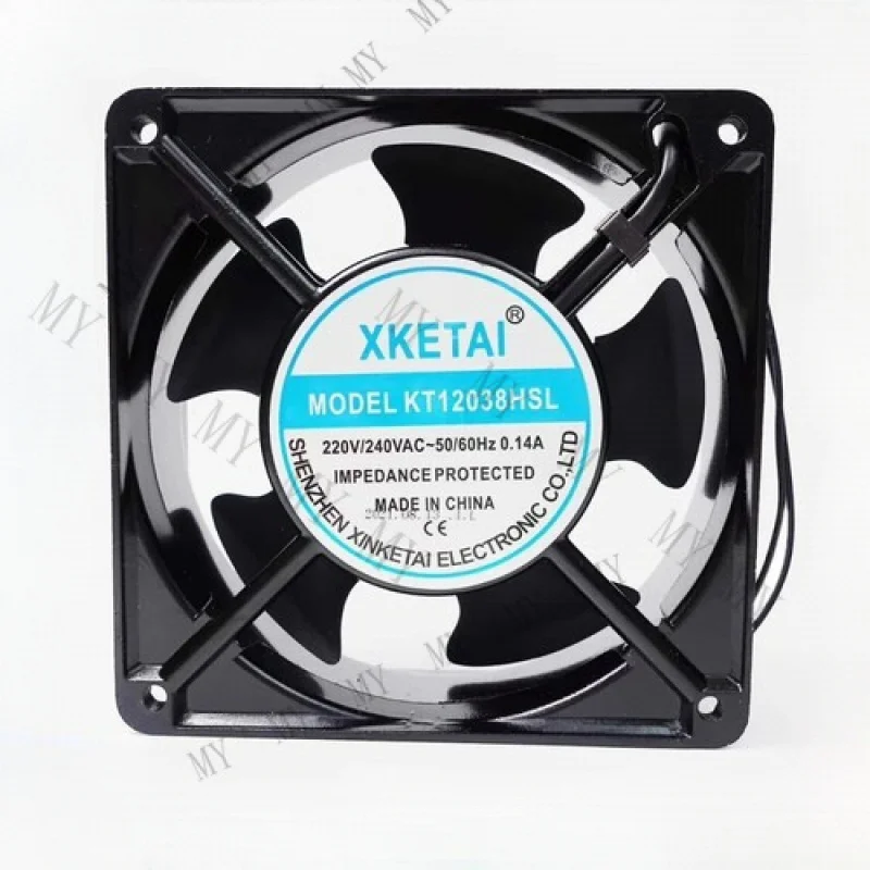 Фото Вентилятор охлаждения TT для XKETAI KT12038HSL 12038 AC220/240V 0.14A 12CM №1