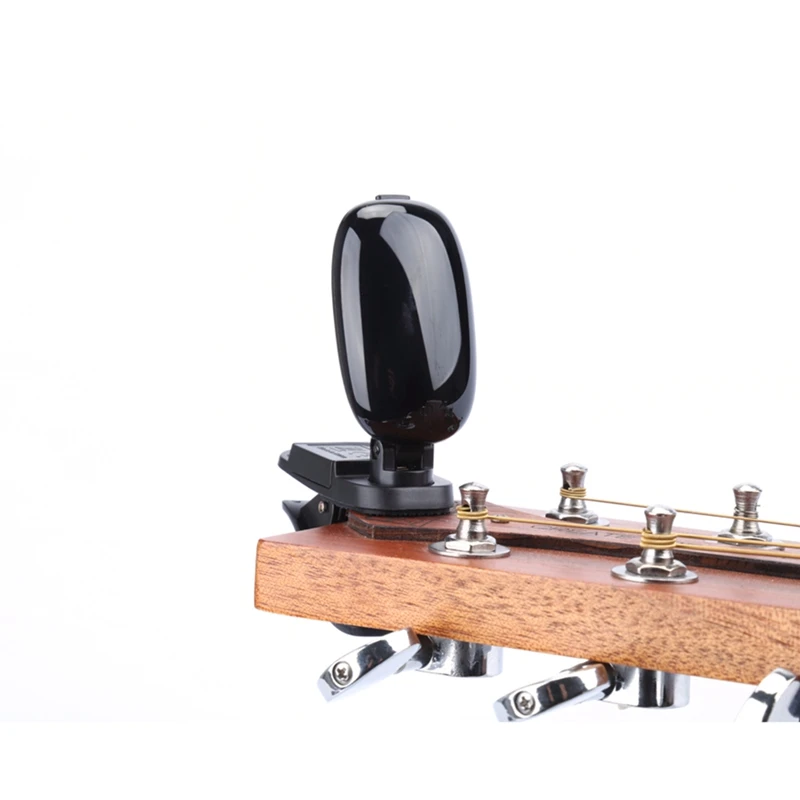 Fzone FT-16 клипсовый хроматический тюнер для гитары бас скрипки и укулеле 3D дизайн