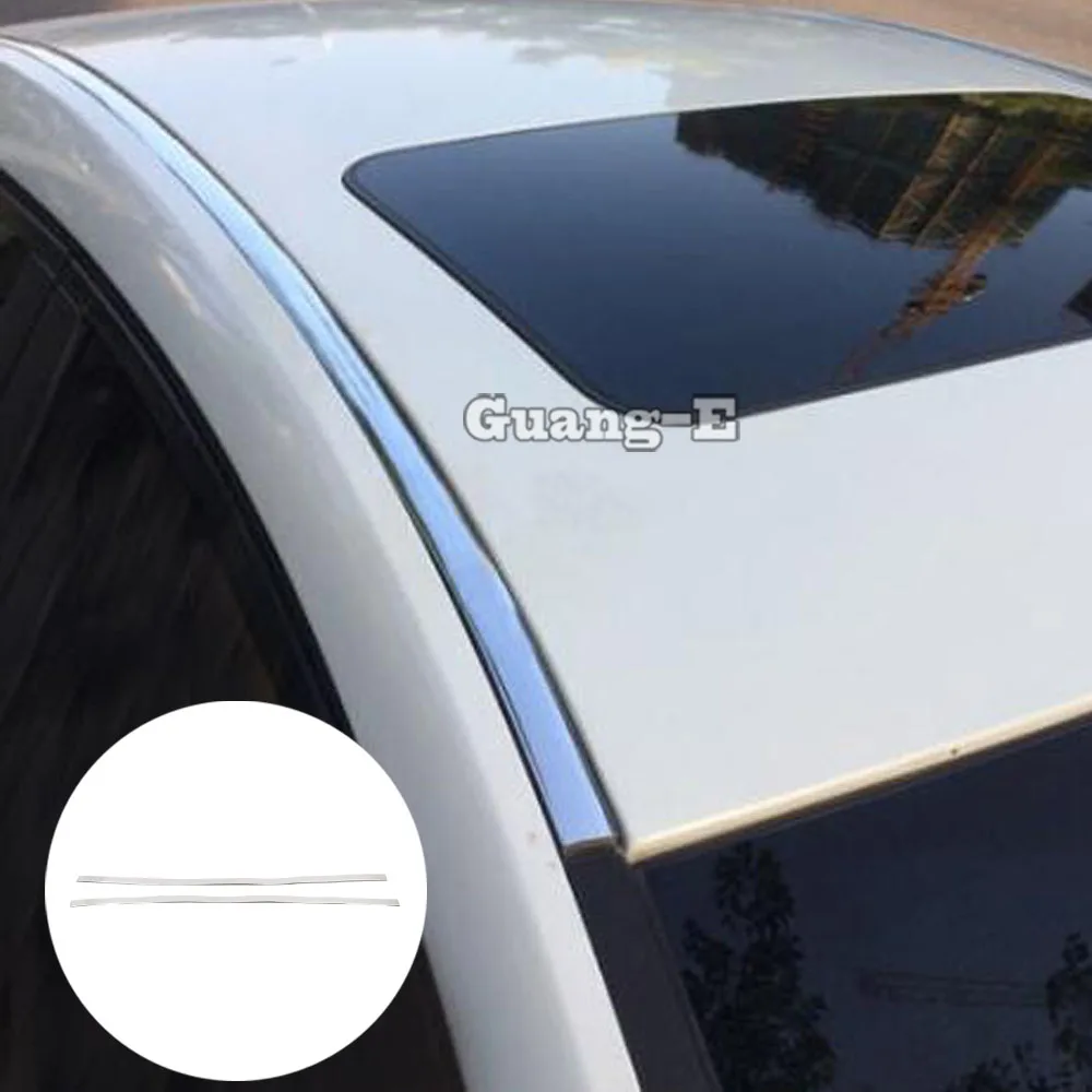 

Car Styling Sticker Side Cover Hoods Roof Trim Frame Decoration Head 2PCs For For Kia K3 Forte Cerato 2019 2020 2021 2022